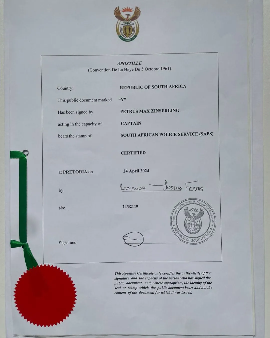 Document Attestation and Apostille
