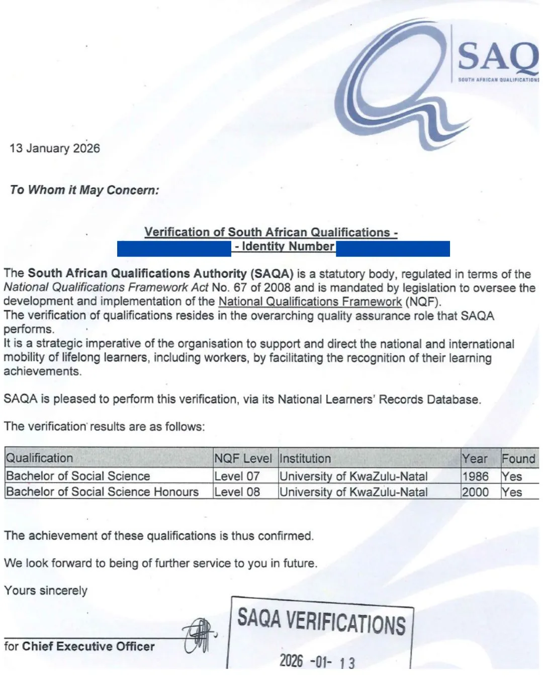 SAQA2