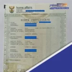 Unabridged Birth Certificate Assistance (South Africa)