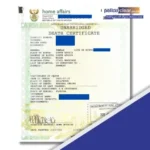 unabridged death certificate South Africa